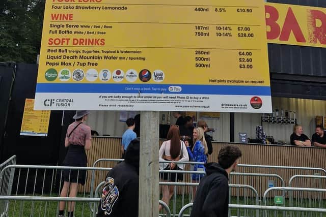 Here are all the drinks prices for Leeds Festival 2023 (Photo by National World)