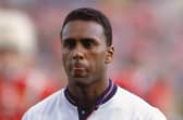 7 Jun 1989:  Portrait of former Arsenal and Leeds United man David Rocastle before England's International Friendly match against Denmark played in Copenhagen, Denmark. The match ended in a 1-1 draw. \ Mandatory Credit: Ben Radford /Allsport