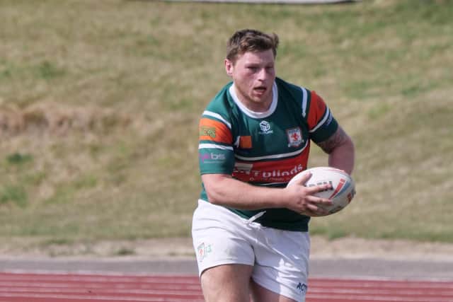 Jordan Syme continues in the squad after playing for Hunslet last season. Picture by Hunslet RLFC.