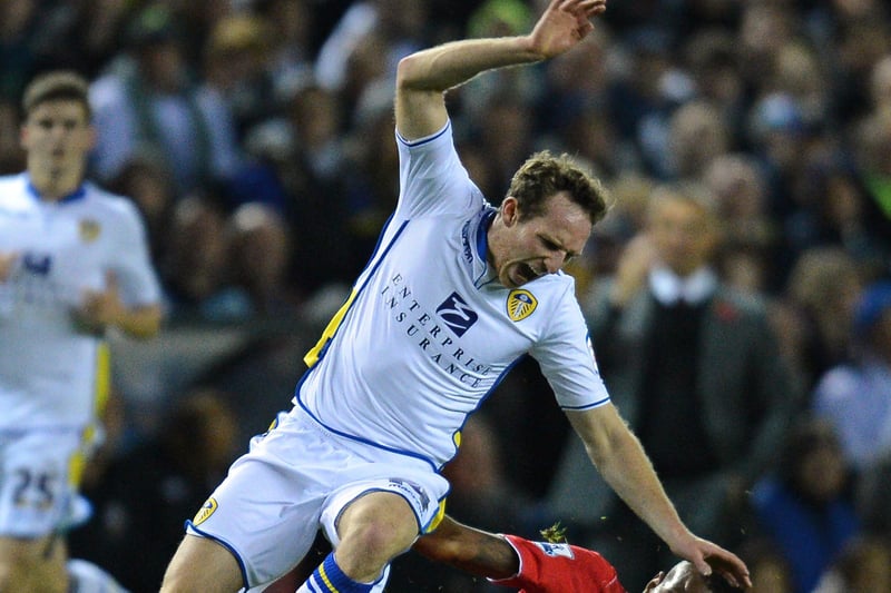 Otley-born Aidy White represented Leeds 85 times in the league after coming through the academy and was eventually let go in 2015 whereupon he joined Rotherham United. A loan and subsequent switch to Barnsley followed, then a transfer north of the border to Hearts in the Scottish Premiership. White's most recent club was Rochdale. He is currently 31 years old. (Pic: AFP PHOTO/ANDREW YATES)