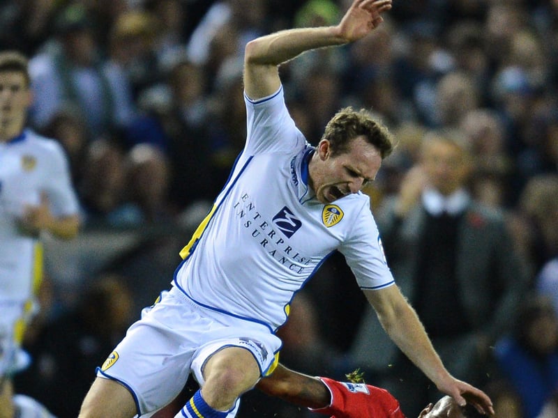 Otley-born Aidy White represented Leeds 85 times in the league after coming through the academy and was eventually let go in 2015 whereupon he joined Rotherham United. A loan and subsequent switch to Barnsley followed, then a transfer north of the border to Hearts in the Scottish Premiership. White's most recent club was Rochdale. He is currently 31 years old. (Pic: AFP PHOTO/ANDREW YATES)