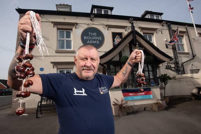 Stuart Ward says there are just a few places left in the inaugural conkers event