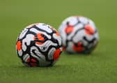 Premier League Nike AerowSculpt strike ball. (Photo by Catherine Ivill/Getty Images)