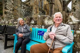 Local residents and Bolton Abbey season ticket holders Elizabeth Henson and Rodger Haigh