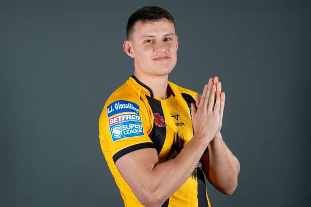 Louis Senior could make his long-awaited return for Castleford Tigers this weekend. Picture by Allan McKenzie/SWpix.com.