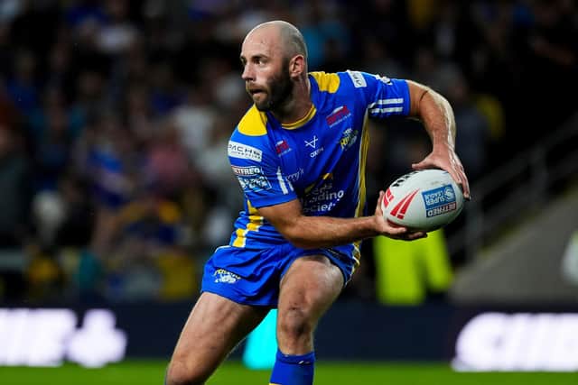 Matt Frawley was one of Leeds Rhinos' standouts against Catalans Dragons, according to fan Becky Oxley. Picture by Olly Hassell/SWpix.com.