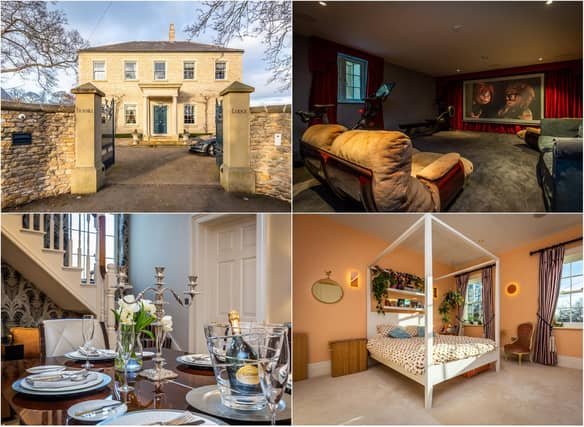 Tickhill Lodge is up for sale at £1.3 million.