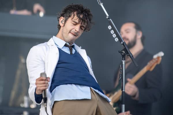 The 1975 will headline the Main Stage East at Leeds Festival on Saturday. Photo: Lesley Martin/PA Wire