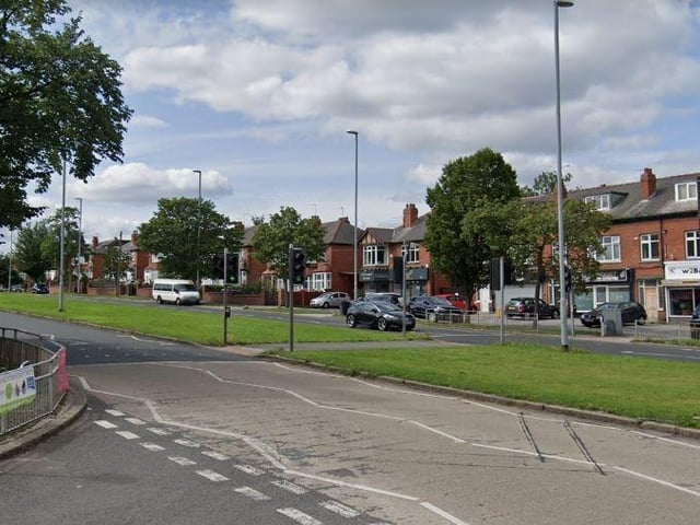A58 Easterly Road, Leeds - between Easterly Grove and Boggart Hill Drive.