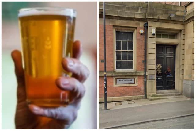 Walpole hurled a glass at his cousin's head in the Now Serving bar in Wakefield. (pic by National World / Google Maps)