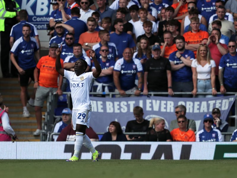 8 - Gave Ipswich problems, sought space and used it well. Nipped in nicely for his goal.