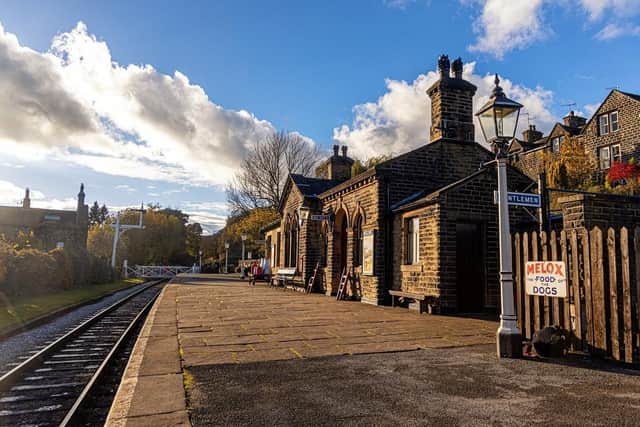The Keighley Station. (Pic credit: Keighley and Worth Valley Railway)