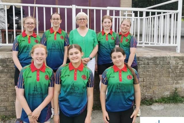 The BOTS girls cricket team
