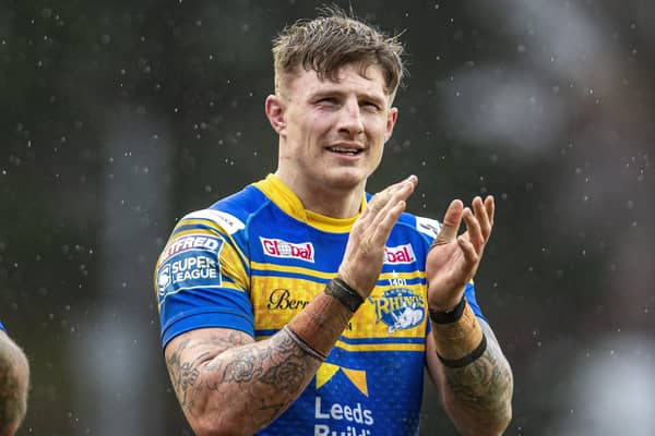 Liam Sutcliffe is Rhinos' longest-serving player. Picture by Tony Johnson.
