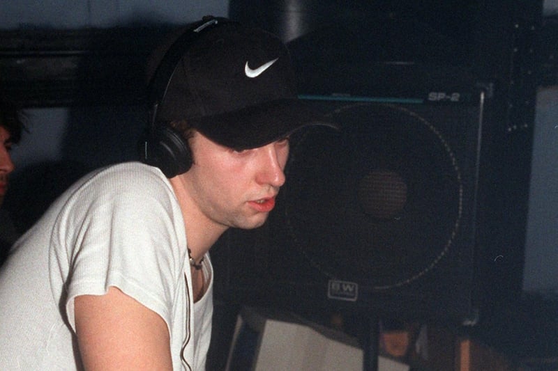 Scott Sherriden, one of the DJs on the decks at the Pleasure Rooms.