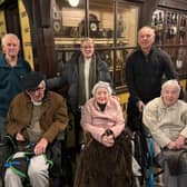 Residents and colleagues from Colton Lodges Care Home at Abbey House Museum