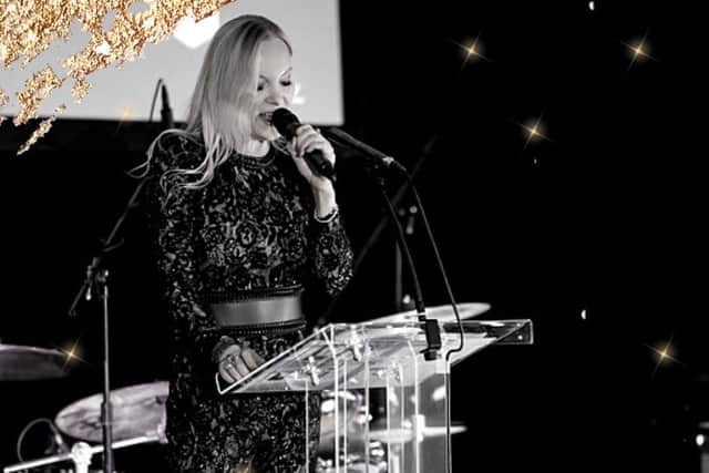 Stephanie Hirst hosted the Leeds Digital Ball this year. Credit: Kane Fulton