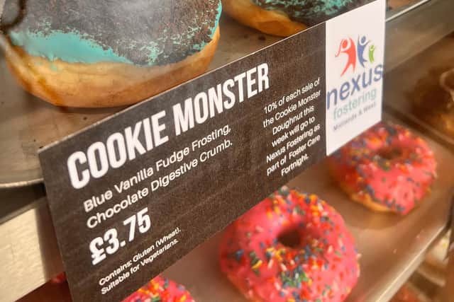 10% of all Cookie Monster sales will be donated to Foster Care Fortnight charities to help vulnerable children and young people going into care.