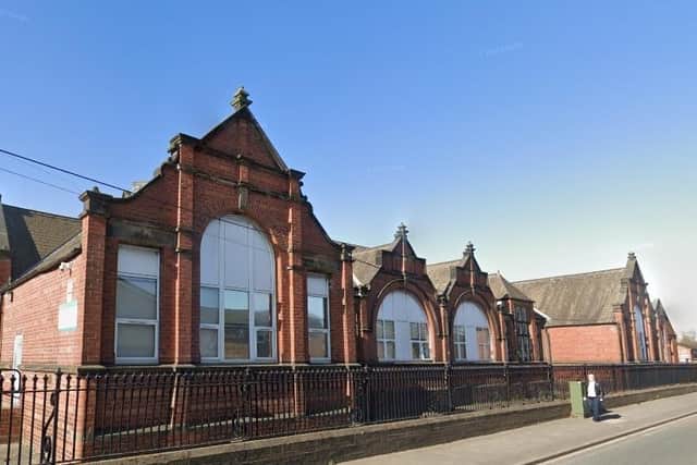 Hunslet Hall in Beeston has been put up for auction by the city council. Picture: Google