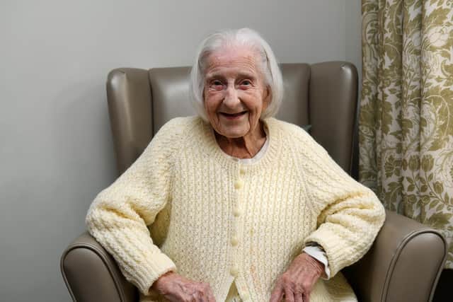 Lilian Todd was described by staff at Aire View Care Home as a 'true treasure',. Photo: Jonathan Gawthorpe