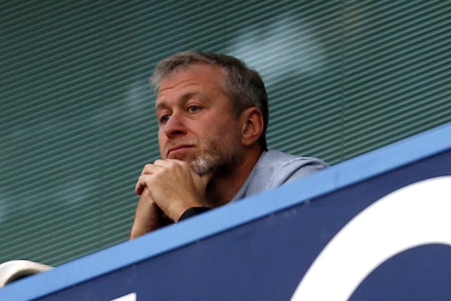 Chelsea FC owner Roman Abramovich who has been sanctioned by the UK for his links to Vladimir Putin as the Government pressures Russia over its invasion of Ukraine. He is also the largest stakeholder in London-listed Russian-focused steel mining and manufacturing company Evraz.