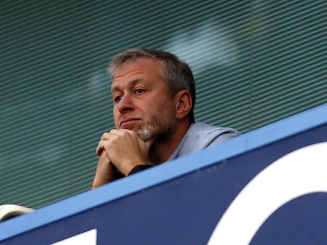Chelsea FC owner Roman Abramovich who has been sanctioned by the UK for his links to Vladimir Putin as the Government pressures Russia over its invasion of Ukraine. He is also the largest stakeholder in London-listed Russian-focused steel mining and manufacturing company Evraz.