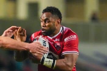 King Vuniyayawa has joined Hull FC on loan from Salford Red Devils. Picture by Olly Hassell/SWpix.com.