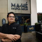 Arjun Bhat is the head chef at Ma-He Coastal Indian in the Merrion Centre (Photo by Jonathan Gawthorpe/National World)