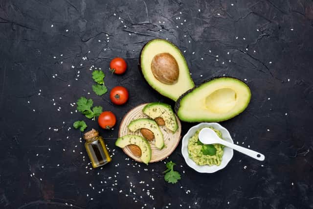 Fresh avocado is the perfect snack.
