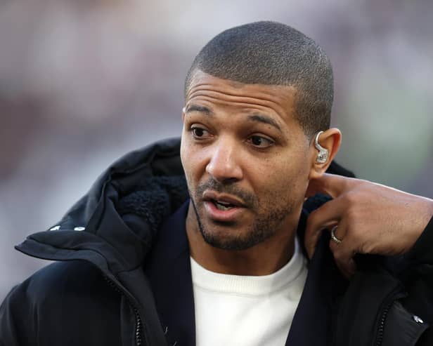 DEFENCE: From Jermaine Beckford. above. Photo by Alex Pantling/Getty Images.