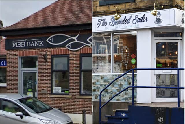 The Fish Bank, Sherburn in Elmet, and the Bearded Sailor, Pudsey, have been shortlisted in the Fish and Chip Awards 2023 (Photo: Google/National World)