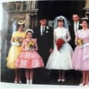 Alan and Betty on their wedding day