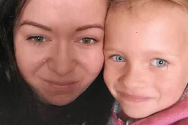Justyna Hulboj, 27, and her four-year-old daughter Lena Czepczor. Picture: West Yorkshire Police
