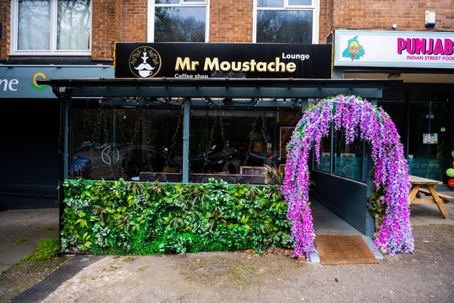 Further along the parade is Mr Moustache Lounge, a family-run business that opened last autumn. The lounge and restaurant offers premium shisha as well as Persian food, hot drinks, desserts and more. The venue boasts slick decor and also has a private function room that can be booked out for private parties.