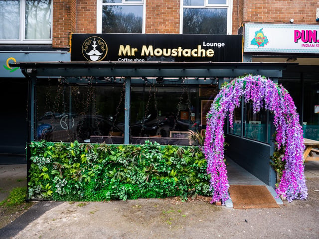 Further along the parade is Mr Moustache Lounge, a family-run business that opened last autumn. The lounge and restaurant offers premium shisha as well as Persian food, hot drinks, desserts and more. The venue boasts slick decor and also has a private function room that can be booked out for private parties.