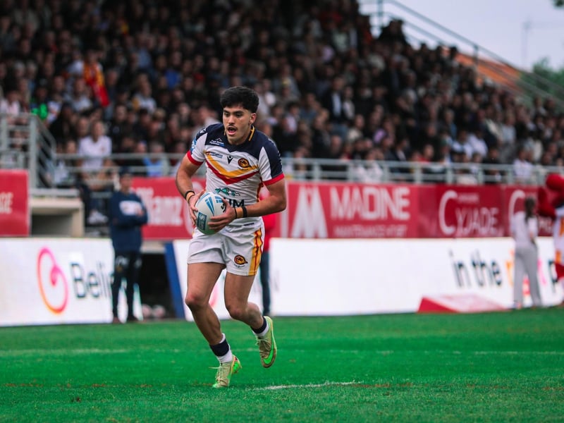 Grade A late contact on passer, one penalty point, total points one - no further action.
