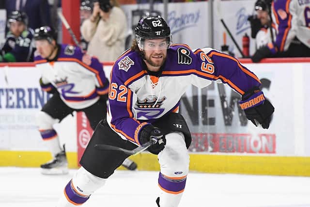 LEAD ROLE: Grant Cooper - pictured with Reading Royals last season - has impressed during pre-season with Leeds Knights. Picture courtesy of Reading Royals