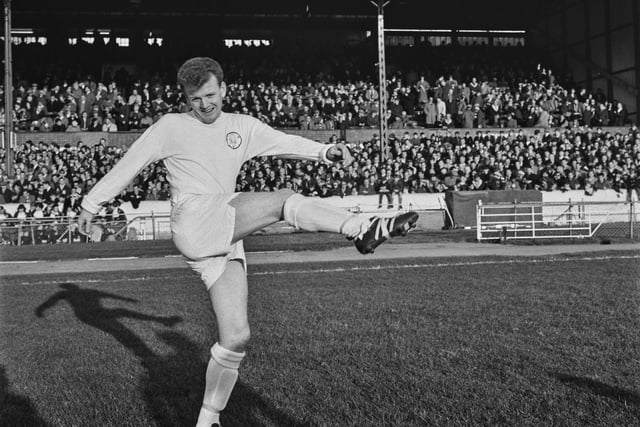 Scottish footballer Billy Bremner of Leeds United during a League Division One match against Chelsea at Stamford Bridge in London, UK, 6th November 1965. The score was 1-0 to Chelsea. (Photo by Evening Standard/Hulton Archive/Getty Images)