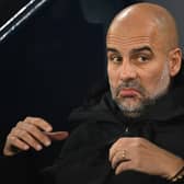 ISSUES: Outlined by boss Pep Guardiola, above, in Manchester City facing Leeds United on their Premier League return. Photo by Andrew Powell/Liverpool FC via Getty Images.