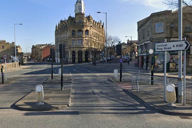 The crash took place at about 4.37pm on Hamm Strasse near the junction with Manningham Lane in Bradford on Saturday, November 4. Picture: Google