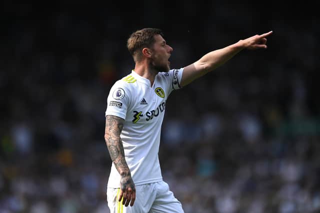 FRESH NIGGLE - Liam Cooper has picked up a new calf problem after making a comeback from an Achilles injury. The Leeds United captain sat out the defeat at Brighton. Pic: Getty