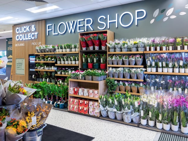 The flower shop