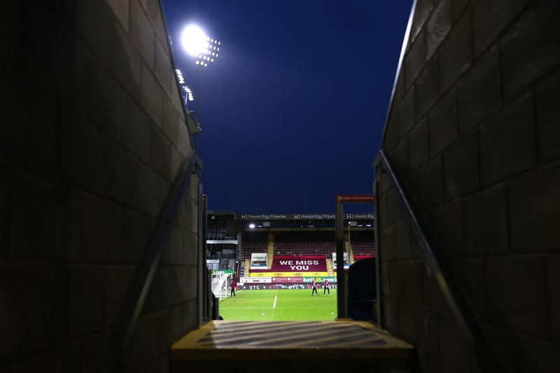 The famous old ground Turf Moor has been the home of Burnley since 1883 and has a capacity of 21,944.