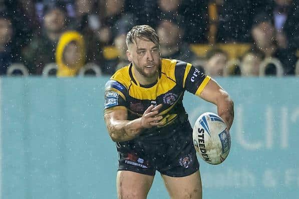 Danny Richardson, pictured, has recovered from concussion and will return at stand-off for Castleford Tigers against Leeds Rhinos, replacing Rowan Milnes who has a hamstring injury. Picture by Allan McKenzie/SWpix.com.