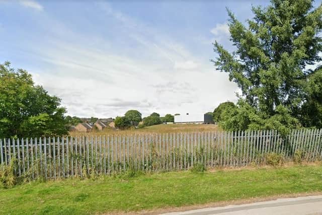 The land off Kent Road in Pudsey where the proposed sixth form college would be built. Picture: Google