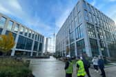 There were dramatic scenes in Whitehall Road on November 14 after a fault with a crane on a nearby building site. Leeds City Council has confirmed that the incident has been reported to the Health and Safety Executive.