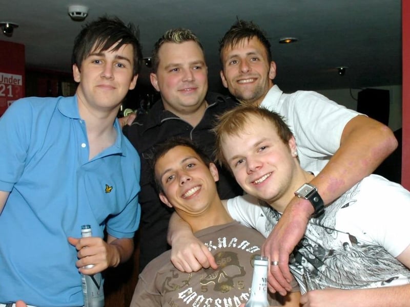 Tom, Scholey, Ben, Matt and Jake in Lush