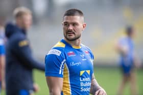 James Bentley left Leeds Rhinos earlier this month despite having two full seasons remaining on his contract. Picture by Tony Johnson.