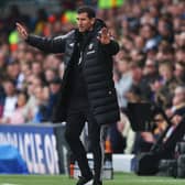 FIXED VIEW: From Whites boss Javi Gracia, above, on his Leeds United players. Photo by Matt McNulty/Getty Images.