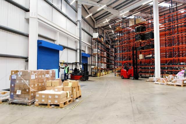Parseq warehousing and fulfilment operation in South Yorkshire.